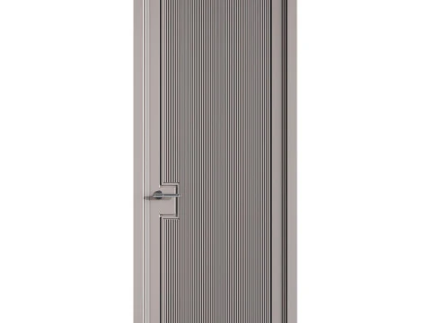 Modern entrance door 55 3D Model