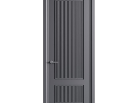 Modern entrance door 55 Modello 3D