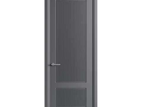 Modern entrance door 55 3D Model