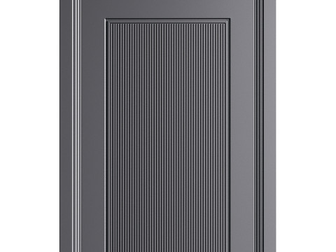 Modern entrance door 55 Modello 3D
