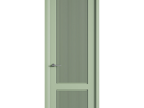 Modern entrance door 55 Modello 3D