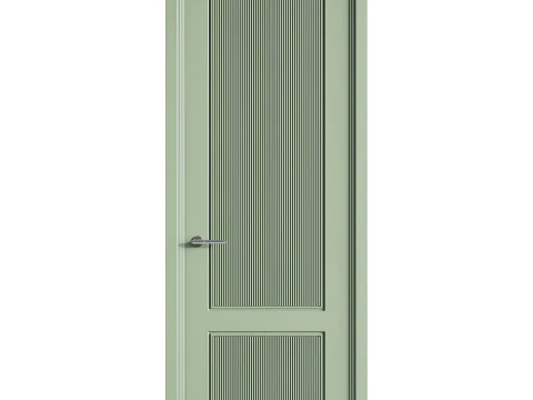 Modern entrance door 55 3D Model