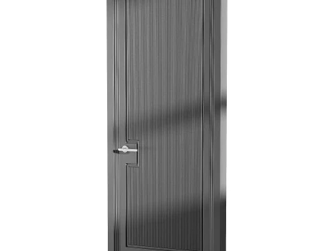 Modern entrance door 55 3D Model