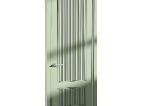 Modern entrance door 55 Modello 3D
