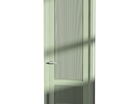 Modern entrance door 55 Modello 3D