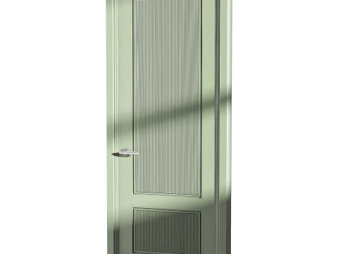 Modern entrance door 55 3D Model