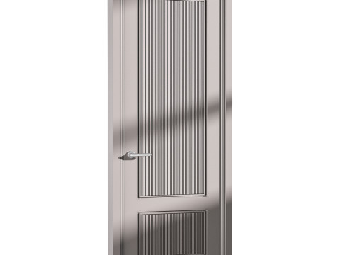 Modern entrance door 55 Modello 3D