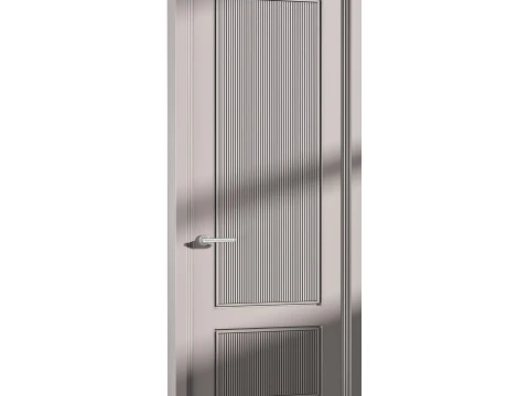 Modern entrance door 55 3D Model