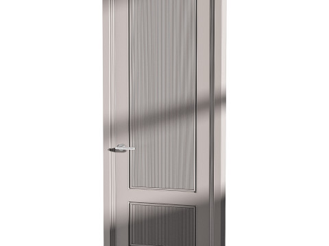 Modern entrance door 55 Modello 3D