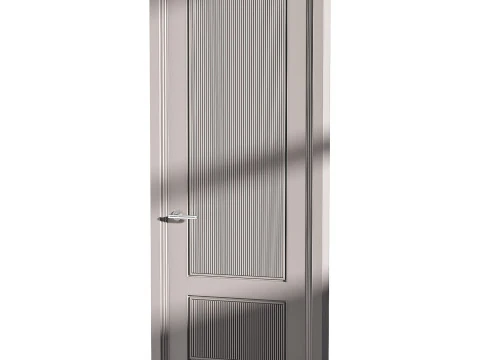 Modern entrance door 55 3D Model