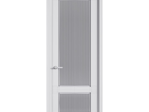 Modern entrance door 55 Modello 3D