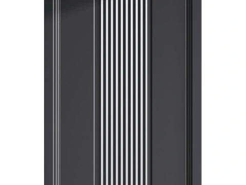 Porta de entrada moderna 56 Modelo 3D