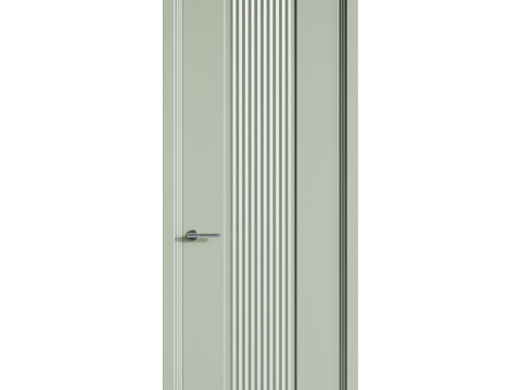 Modern entrance door 56 3D मॉडल