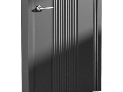 Modern entrance door 56 3D मॉडल