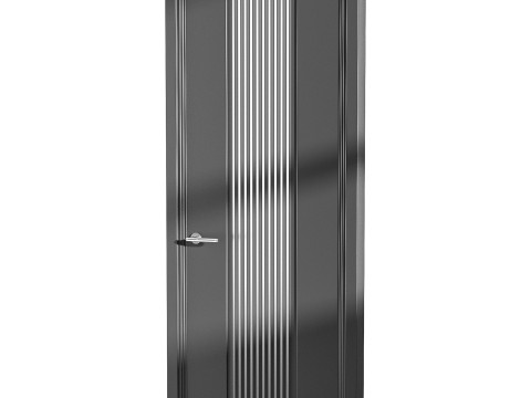 Modern entrance door 56 3D मॉडल