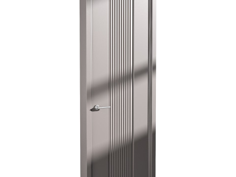 Modern entrance door 56 3D मॉडल
