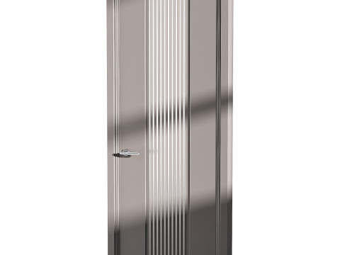 Modern entrance door 56 3D मॉडल