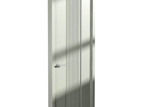 Modern entrance door 56 3D मॉडल