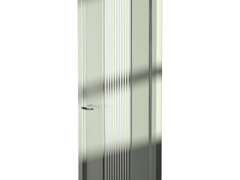 Modern entrance door 56 3D मॉडल