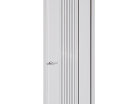 Modern entrance door 56 3D मॉडल
