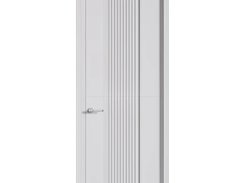 Porta de entrada moderna 56 Modelo 3D