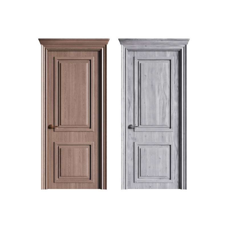 Modern entrance door 57 3D Model .c4d .max .obj .3ds .fbx .stl .blend