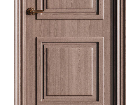 Modern entrance door 57 3D Model