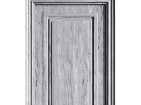 Modern entrance door 57 3D Model