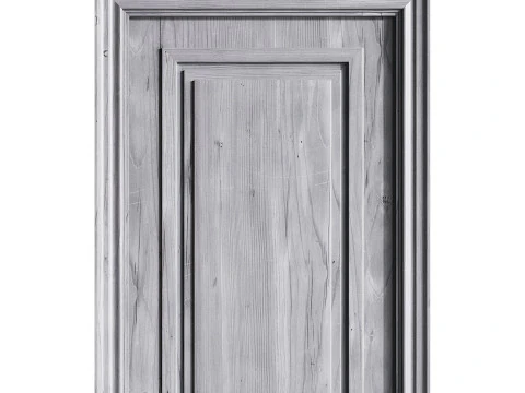 Modern entrance door 57 3D Model