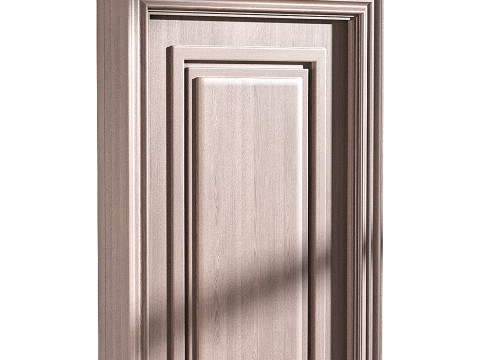 Modern entrance door 57 3D Model