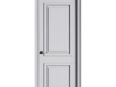 Modern entrance door 57 3D Model