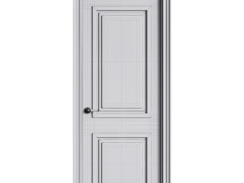 Modern entrance door 57 3D Model