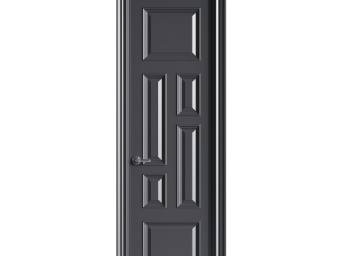 Modern entrance door 59 3D 模型