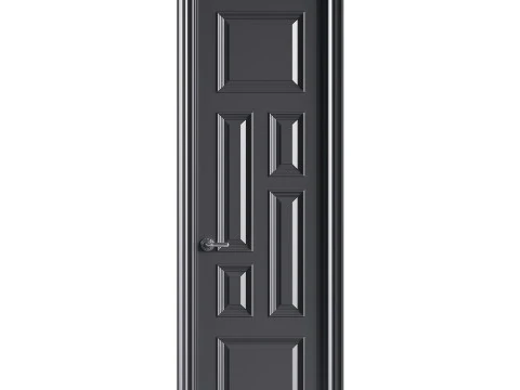 Porta de entrada moderna 59 Modelo 3D