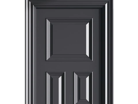 Porta de entrada moderna 59 Modelo 3D