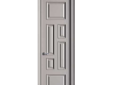 Modern entrance door 59 3D 模型