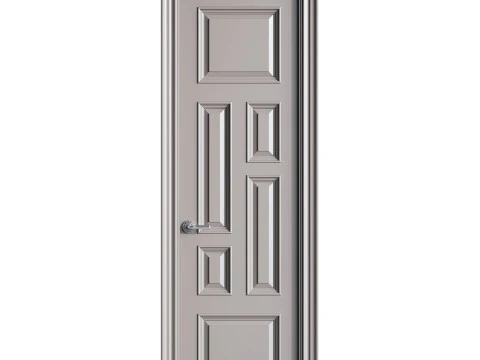 Porta de entrada moderna 59 Modelo 3D