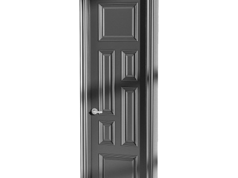 Modern entrance door 59 3D 模型