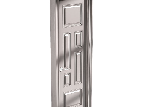 Modern entrance door 59 3D 模型