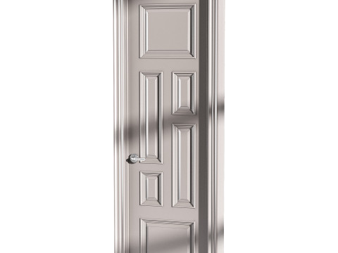 Modern entrance door 59 3D 模型