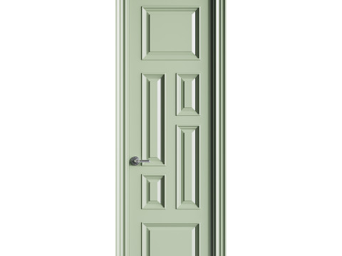 Modern entrance door 59 3D 模型