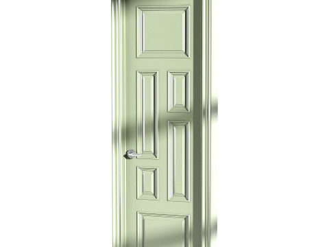 Modern entrance door 59 3D 模型