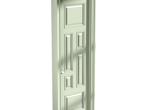 Modern entrance door 59 3D 模型