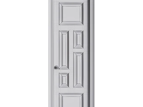 Porta de entrada moderna 59 Modelo 3D