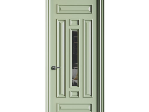Modern entrance door 60 3D 모델