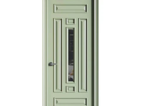 Porta de entrada moderna 60 Modelo 3D