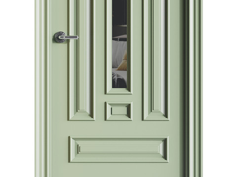 Modern entrance door 60 3D 모델