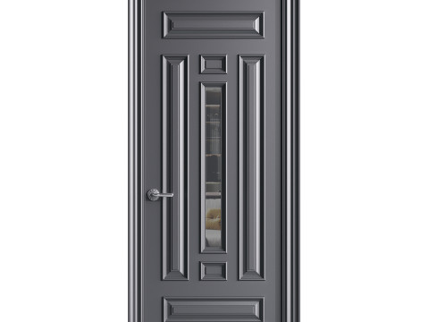 Modern entrance door 60 3D 모델