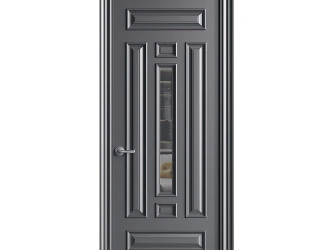 Porta de entrada moderna 60 Modelo 3D