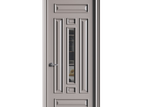 Modern entrance door 60 3D 모델